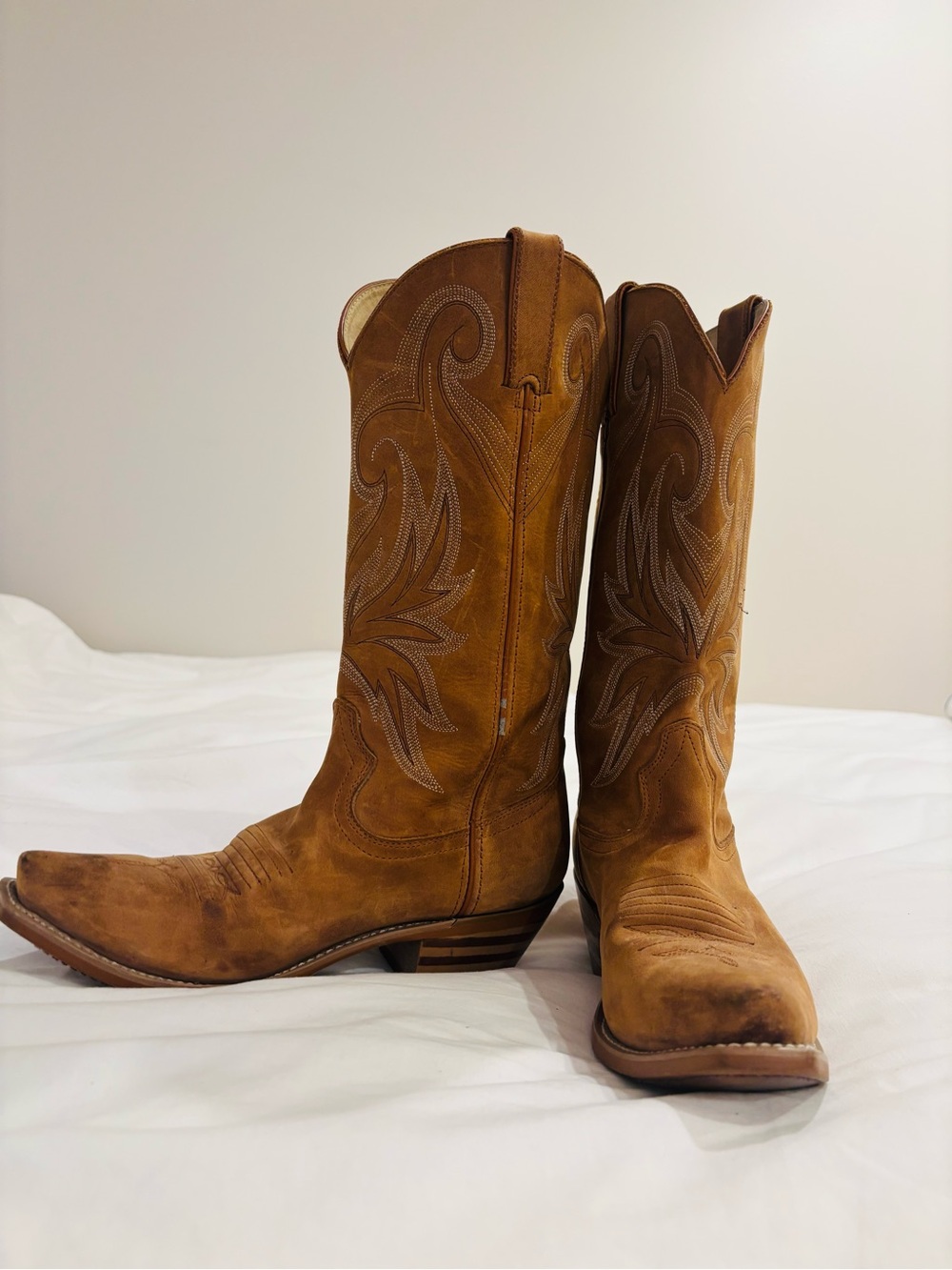 Durango Women’s Tan Western Cowboy Boots - rd4402 size 7